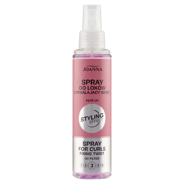 Joanna Styling Effect spray do loków utrwalający skręt 150ml