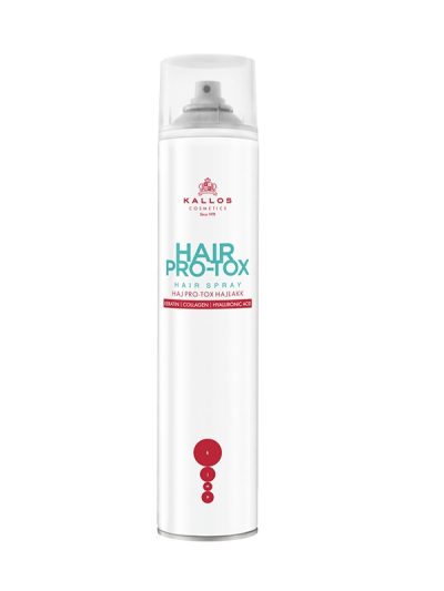 Kallos Hair Pro-Tox Hair Spray lakier do włosów 400ml