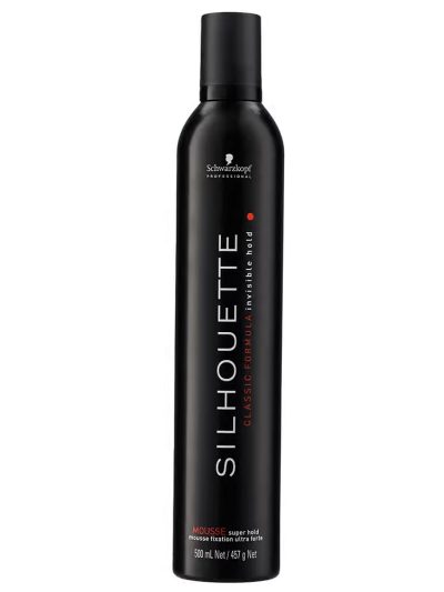Schwarzkopf Professional Silhouette Super Hold Mousse bardzo mocno utrwalająca pianka do włosów 500ml