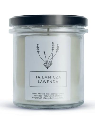 Hagi Świeca sojowa Tajemnicza Lawenda 350ml