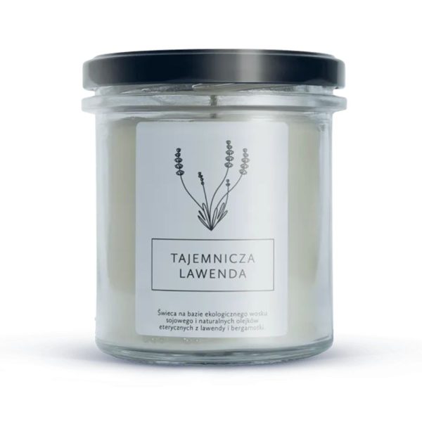 Hagi Świeca sojowa Tajemnicza Lawenda 350ml