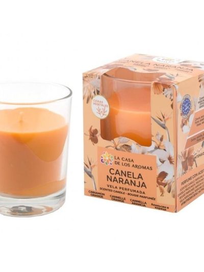 La Casa de los Aromas Świeca zapachowa Cynamon-Pomarańcza 140g