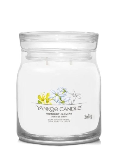 Yankee Candle Średnia świeca zapachowa Midnight Jasmine 368g