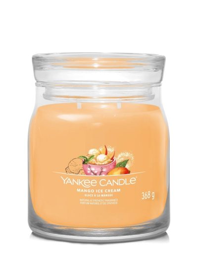 Yankee Candle Średnia świeca zapachowa Mango Ice Cream 368g