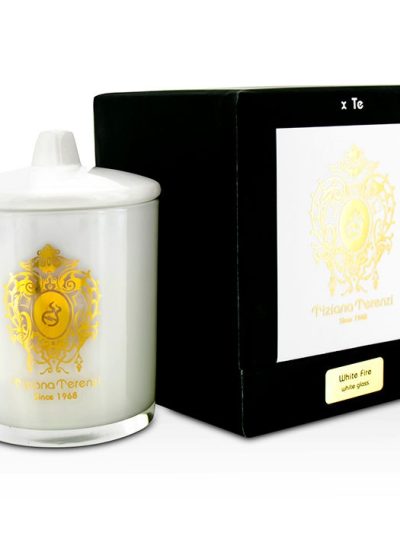 Tiziana Terenzi White Fire White Glass świeca zapachowa 170g