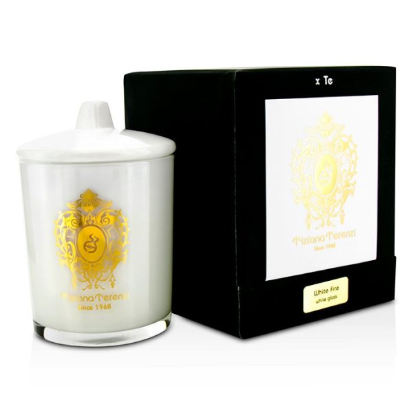 Tiziana Terenzi White Fire White Glass świeca zapachowa 170g