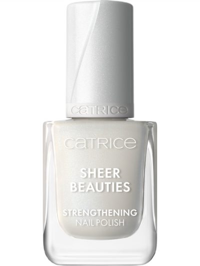 Catrice Sheer Beauties Strengthening Nail Polish wzmacniający lakier do paznokci 010 Milky Not Guilty 10.5ml