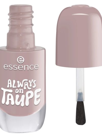 Essence Gel Nail Polish żelowy lakier do paznokci 37 Always On Taupe 8ml