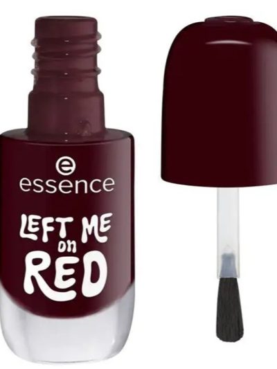Essence Gel Nail Polish żelowy lakier do paznokci 12 Left Me On Red 8ml