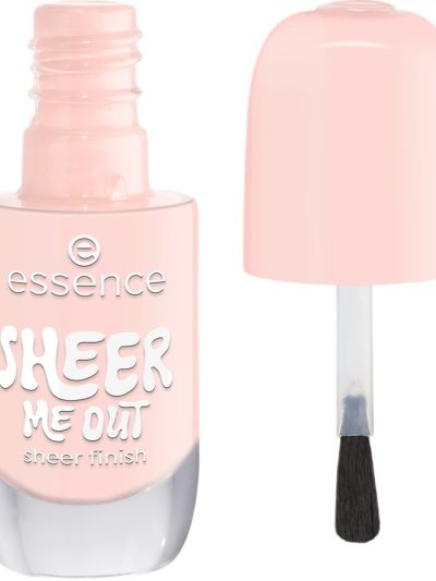 Essence Gel Nail Polish żelowy lakier do paznokci 04 Sheer Me Out 8ml