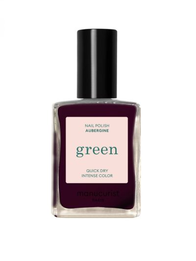 Manucurist Green Nail Polish lakier do paznokci Aubergine 15ml
