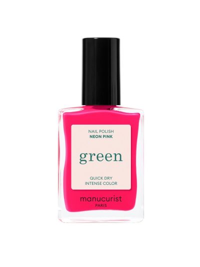 Manucurist Green Nail Polish lakier do paznokci Neon Pink 15ml