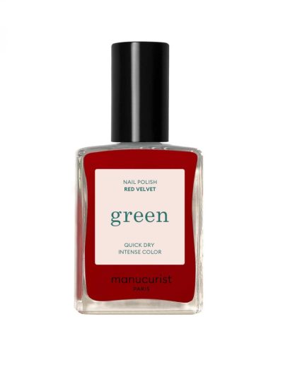 Manucurist Green Nail Polish lakier do paznokci Red Velvet 15ml