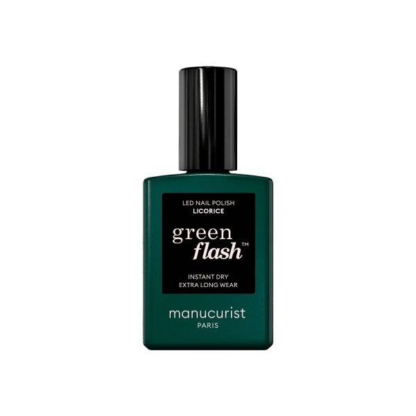 Manucurist Green Flash Nail Polish lakier do paznokci Licorice 15ml