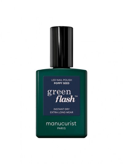 Manucurist Green Flash Nail Polish lakier do paznokci Poppy Seed 15ml