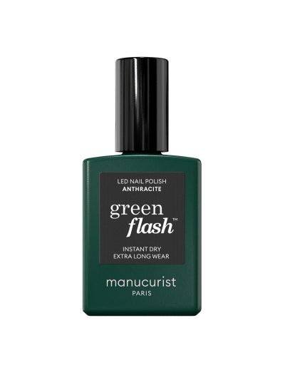Manucurist Green Flash Nail Polish lakier do paznokci Anthracite 15ml