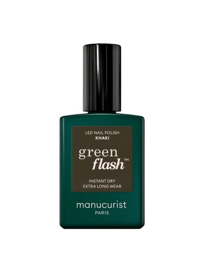 Manucurist Green Flash Nail Polish lakier do paznokci Khaki 15ml