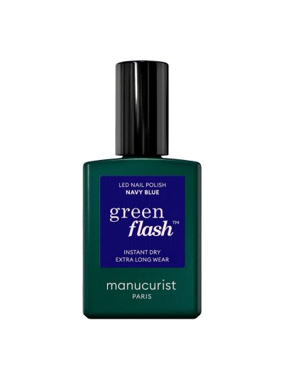 Manucurist Green Flash Nail Polish lakier do paznokci Navy Blue 15ml