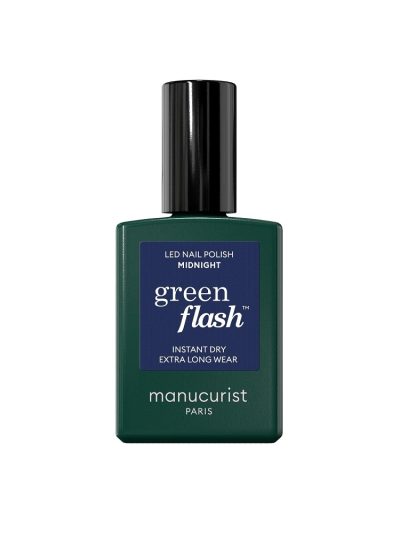 Manucurist Green Flash Nail Polish lakier do paznokci Midnight 15ml