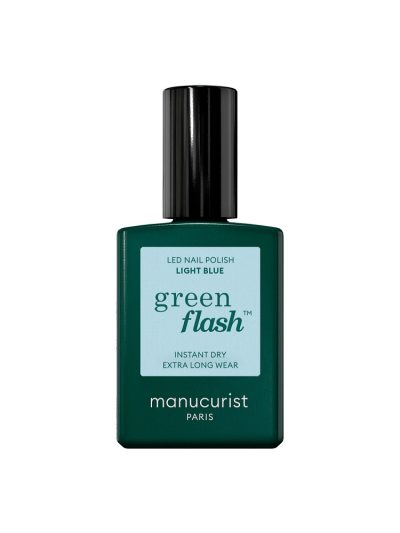 Manucurist Green Flash Nail Polish lakier do paznokci Light Blue 15ml
