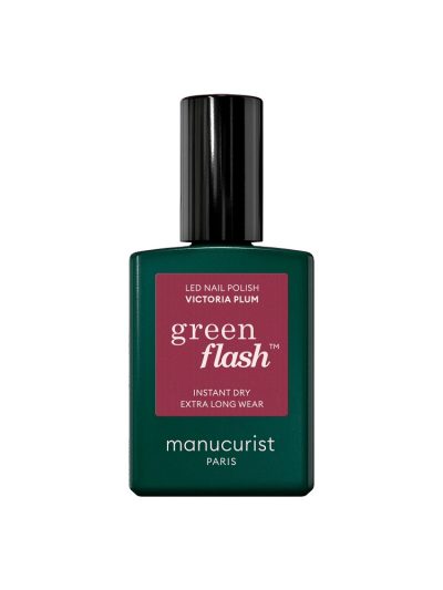 Manucurist Green Flash Nail Polish lakier do paznokci Victoria Plum 15ml
