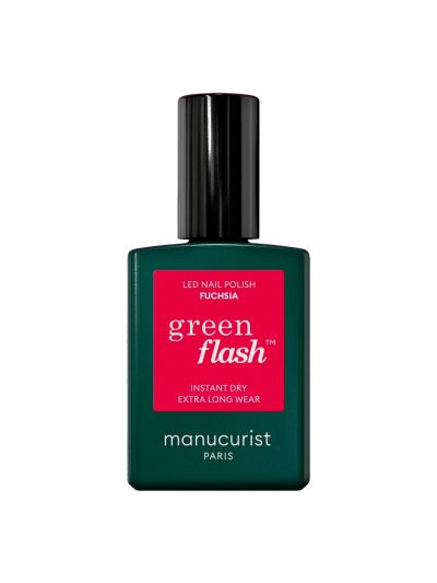 Manucurist Green Flash Nail Polish lakier do paznokci Fuchsia 15ml
