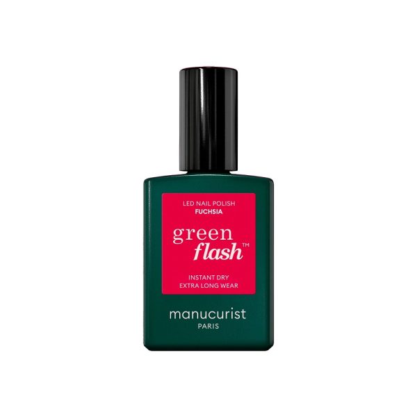 Manucurist Green Flash Nail Polish lakier do paznokci Fuchsia 15ml