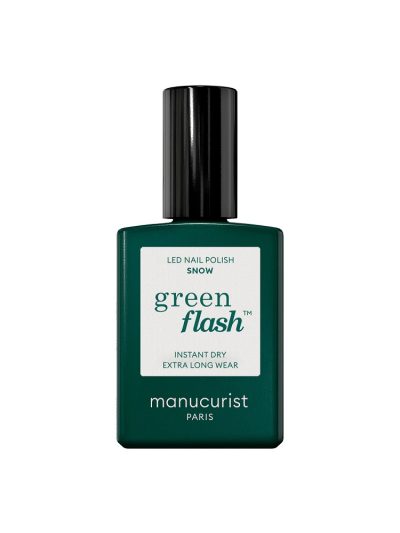 Manucurist Green Flash Nail Polish lakier do paznokci Snow 15ml