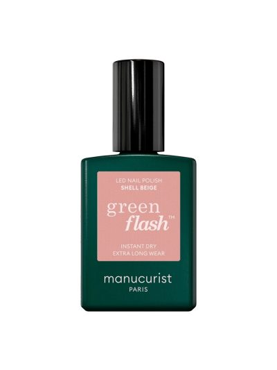 Manucurist Green Flash Nail Polish lakier do paznokci Shell Beige 15ml