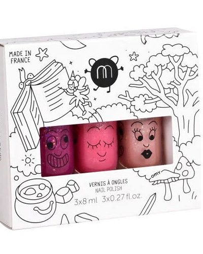 Nailmatic Kids Magic Forest 2 zestaw lakierów do paznokci 3x8ml