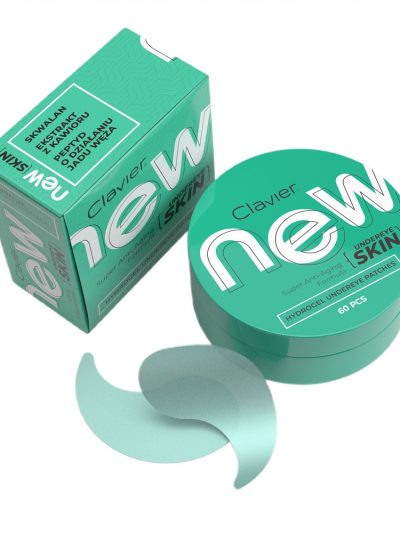Clavier New Undereye Skin odmładzające żelowe płatki pod oczy 60szt.