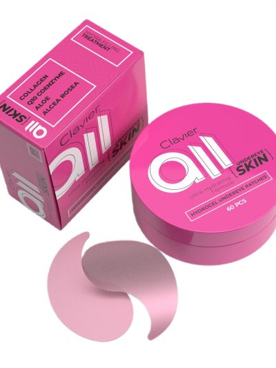 Clavier All Undereye Skin nawilżające żelowe płatki pod oczy 60szt.