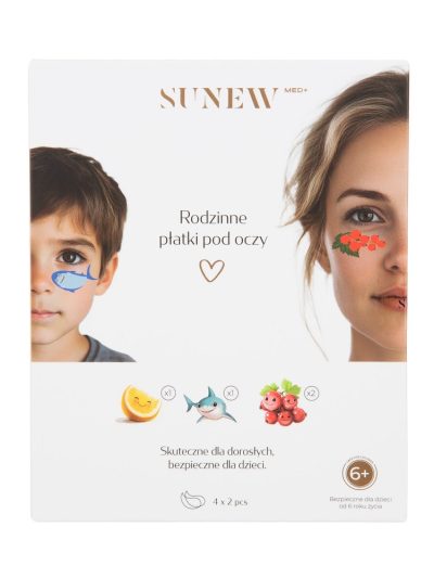 SunewMed+ Family Eye Patches rodzinne płatki pod oczy 4x2szt.