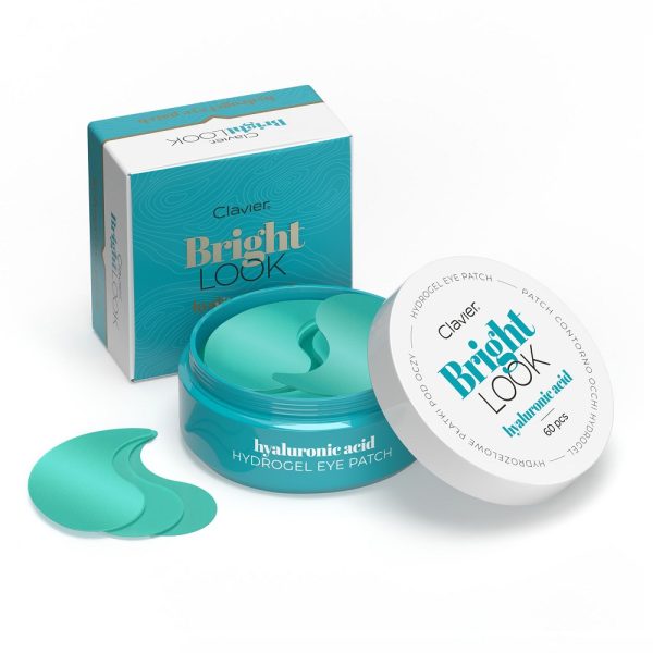 Clavier Bright Look hydrożelowe płatki pod oczy Hyaluronic Acid 60szt.