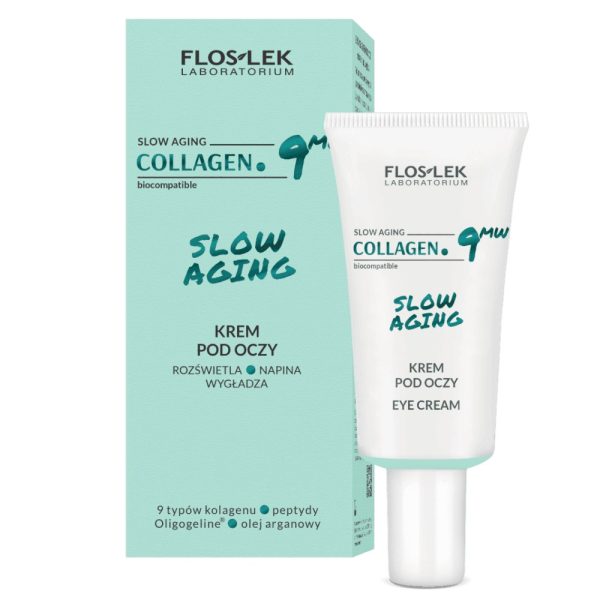 Floslek Collagen.9MW Slow Aging krem pod oczy 30ml