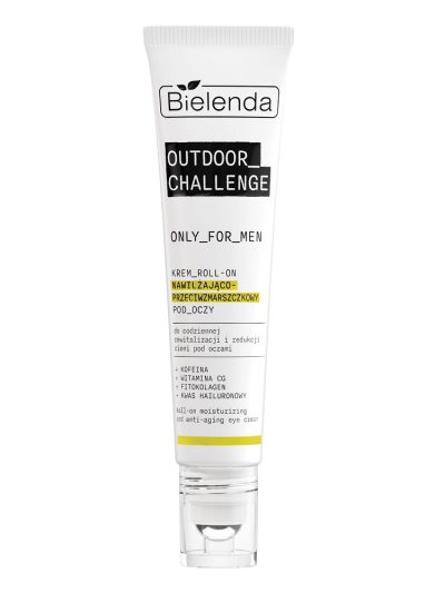 Bielenda Only For Men Outdoor Challenge krem roll-on nawilżająco-przeciwzmarszczkowy pod oczy 15ml