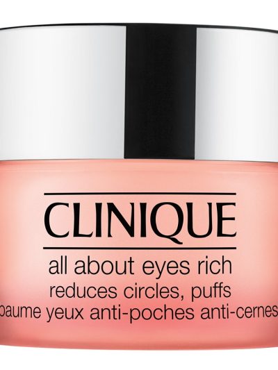 Clinique All About Eyes™ Rich Cream bogaty krem pod oczy redukujący sińce i opuchliznę oraz linie i drobne zmarszczki 30ml