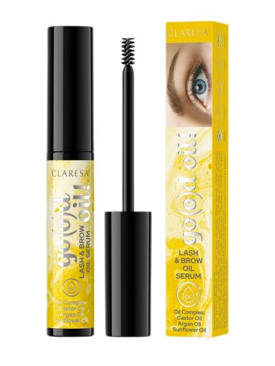 Claresa Go(o)d Oil! serum olejowe do rzęs i brwi 8g