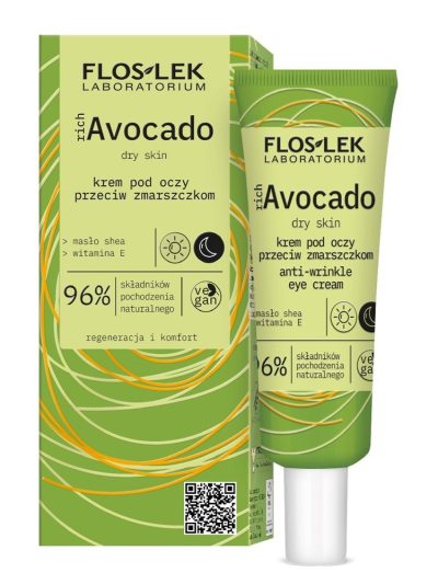 Floslek richAvocado krem pod oczy przeciw zmarszczkom 30ml