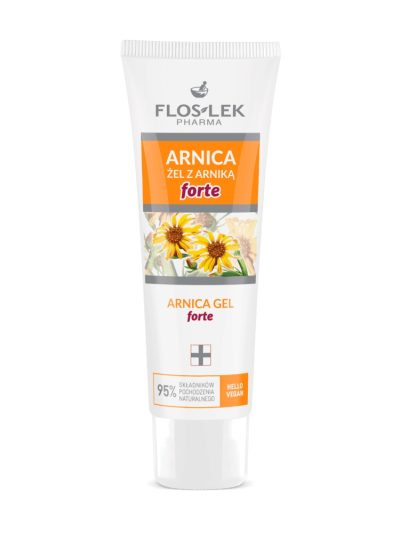 Floslek Arnica żel z arniką forte na rozszerzone naczynka zasinienia obrzmienia i podpuchnięcia 50ml