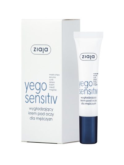 Ziaja Yego Sensitiv wygładzający krem pod oczy dla mężczyzn 15ml