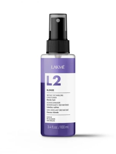 Lakme L2 Blonde dwufazowa odżywka do włosów blond i siwych 100ml
