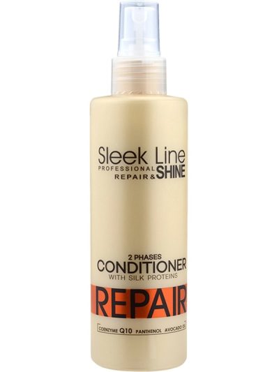 Stapiz Sleek Line Repair 2 Phases Conditioner dwufazowa odżywka do włosów z jedwabiem 200ml