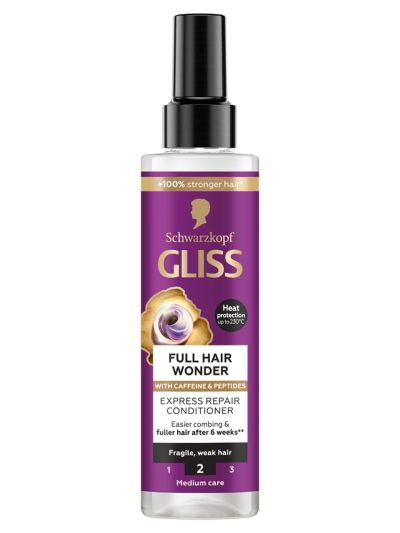 Gliss Full Hair Wonder ekspresowa odżywka do włosów 200ml