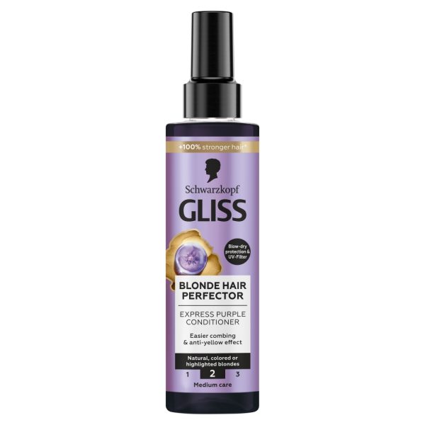 Gliss Blonde Hair Perfector ekspresowa odżywka 200ml