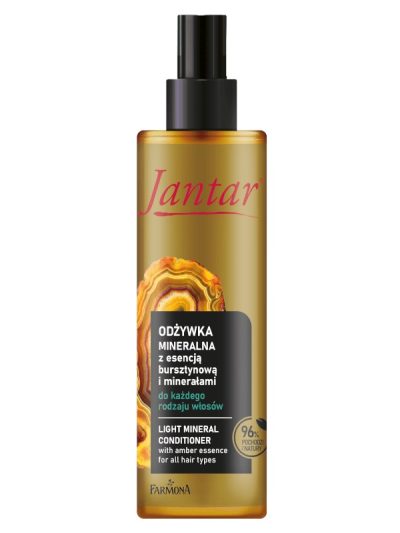 Farmona Jantar odżywka mineralna z esencją bursztynową i minerałami do każdego rodzaju włosów 200ml