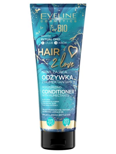 Eveline Cosmetics Hair 2 Love nawilżająca odżywka z humektantami 250ml