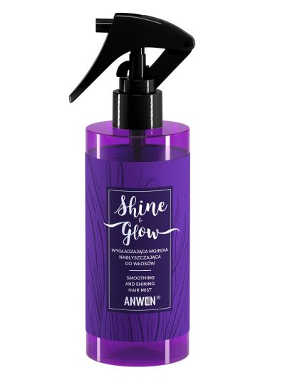 Anwen Shine & Glow wygładzająca mgiełka nabłyszczająca do włosów 150ml
