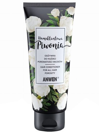 Anwen Odżywka do każdej porowatości włosów Humektantowa Piwonia 200ml