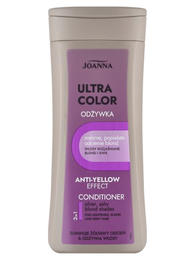 Joanna Ultra Color odżywka srebrne popielate odcienie blond 200g